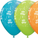 Z_25: 3 Happy Birthday Balloons, delivery not inflated
