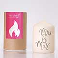 Z_83: Candle Mr & Mrs