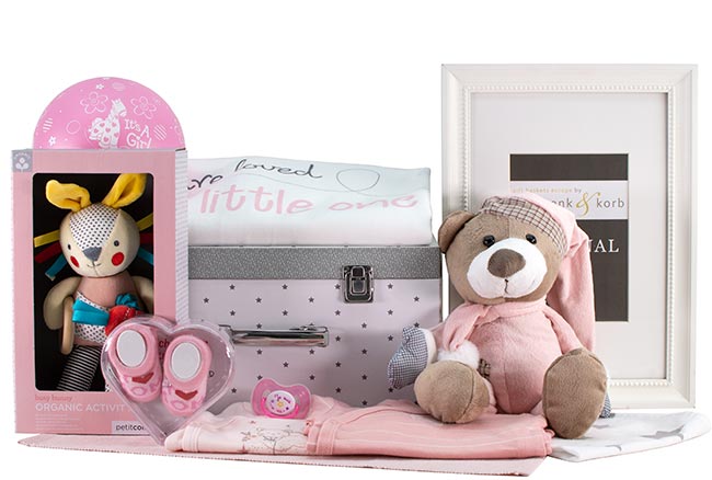 VERY SPECIAL | BABY GIRL GIFT BASKET
