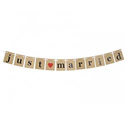 Z_115: Just Married Garland Z_115: Just Married Garland