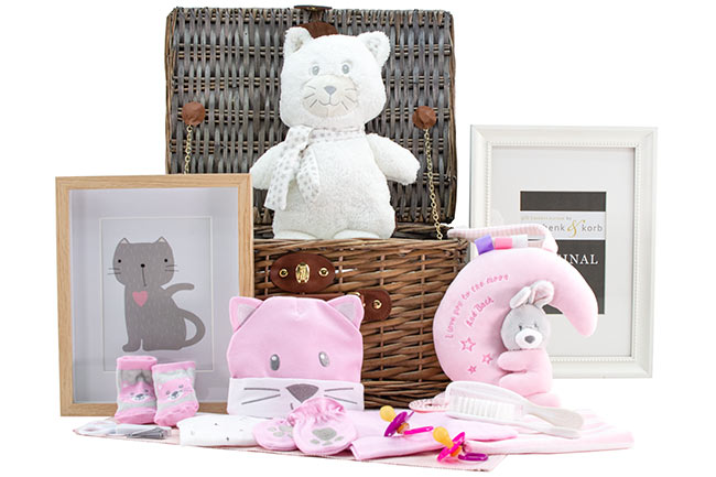 MOON & STARS | BABY GIFT BASKET FOR GIRLS