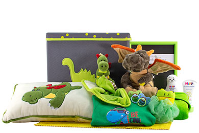 BABY GIFT BASKET- FIRE DRAGON