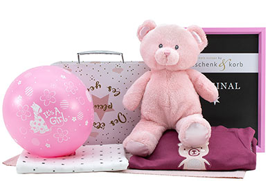 BABY GIFT FOR GIRLS - MAUVE 