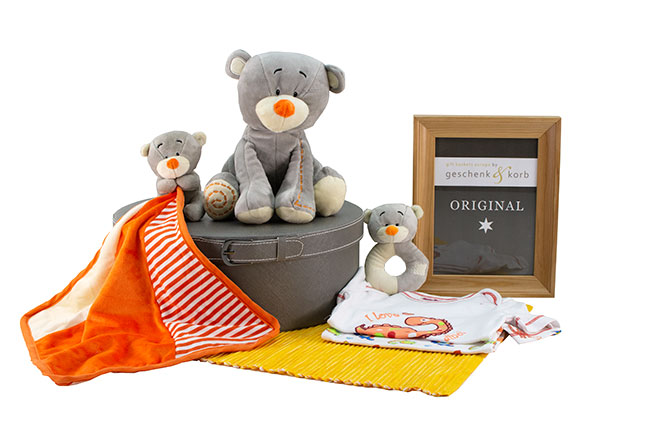 TEDDY | BABY GIFT BASKET FOR BOYS AND GIRLS