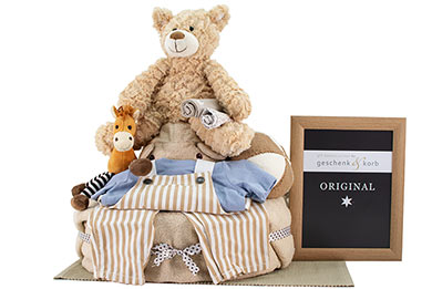 DIAPER CAKE FOR BOYS - OH TEDDY