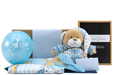 Baby Gift DREAM STARTAR for little Boys in blue