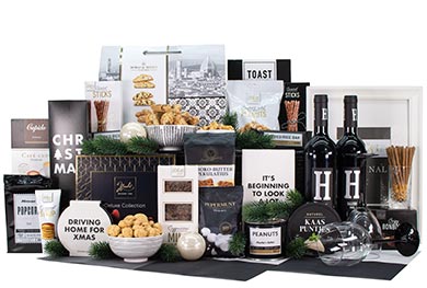 GIFT BASKET MIDNIGHT CLASSIC | WINE & TREATS 