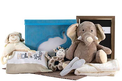 BABY GIFT BASKET- ELEFANT & CO 