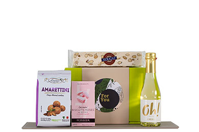 GIFT BOX - ELEGANT SECCO GIVE AWAY with Sweets