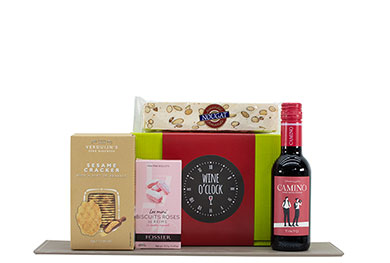 GIFT BOX LOVELY WINE GREETINGS for Sweet Tooths