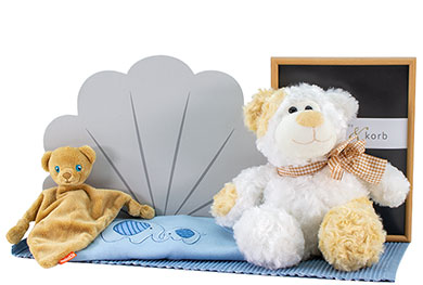 BABY GIFT BASKET FOR BOYS - LITTLE BUDDY 