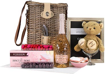 NOBODY IS PERFECT GIFT BASKET with TEDDY