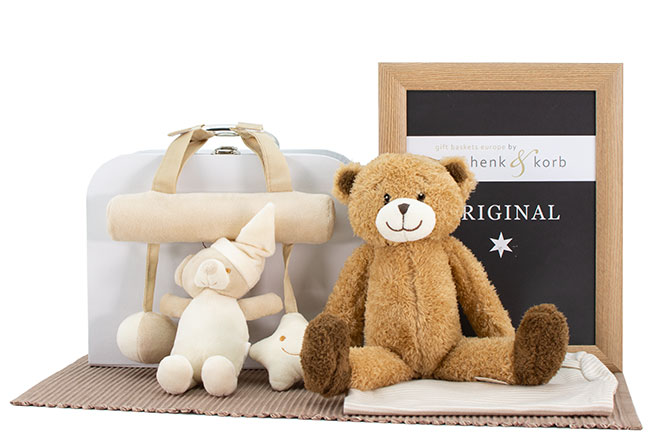 PURE BLISS - BABY GIFT BASKET FOR NEWBORNS