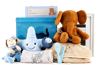 GIFT BASKET FOR BOYS - HELLO BABY