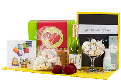 Lovely BE HAPPY - BIRTHDAY GIFT BOX