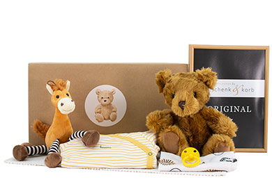 NEUTRAL BABY GIFT BOX - HI BABY - 