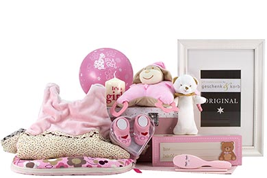 SLEEP WELL - BABY GIFT BASKET for GIRLS