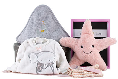 LITTLE TREASURE - GIRL BABY GIFT BASKET