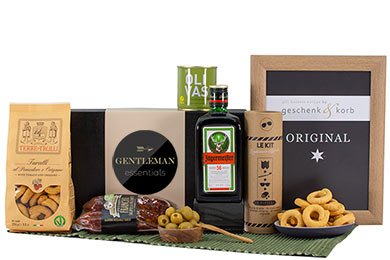 MENs GIFT - GENTLEMAN ESSENTIALS WITH J�GERMEISTER