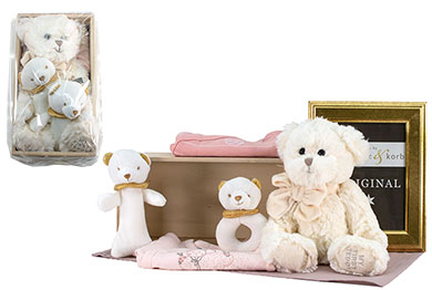 BABY GIFT - MY FIRST TEDDY & FRIENDS 