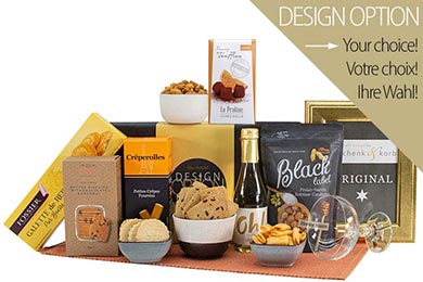 A GLASS IN HONOR - SPARKLING GIFT & SNACKS