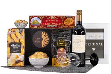 WINE SNACK GIFT BOX OPEN & ENJOY 