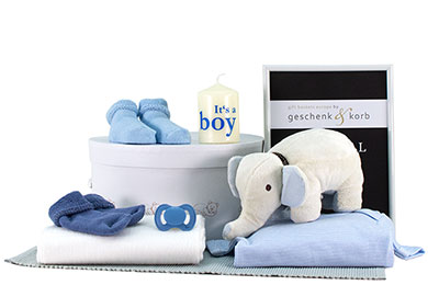 BABY GIFT BASKET FOR BOYS-  LITTLE BAIRN 