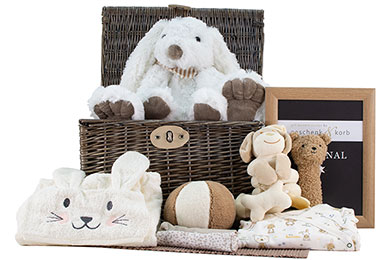 FUR BABIES & BABY BLISS BABY GIFT BASKET 