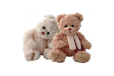 Gifts TWO TEDDY BUDDIES for Europe delivery