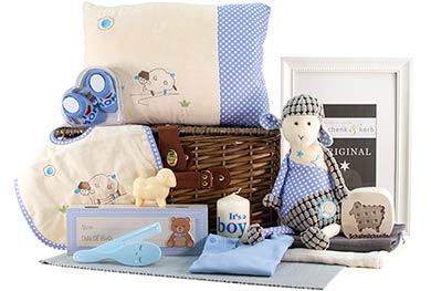 BABY GIFT BASKET FOR BOYS - SURPRISE 