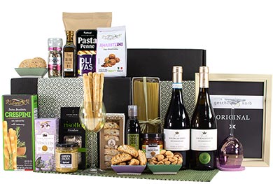 GIFT HAMPER RED & WHITE  - VINO ET GUSTO 