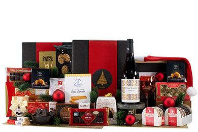 MERRY CHRISTMAS SURPRISE GIFT with WINE