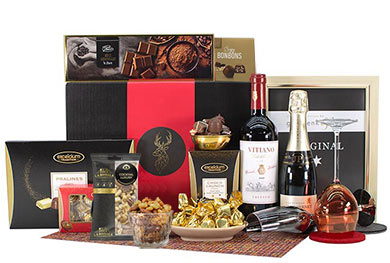 GIFT BASKET WINE & CHAMPAGNE REVELRY 